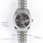 Perfect Replica Rolex Datejust 41 Steel Jubilee Gray Roman Dial Swiss 2836 Movement